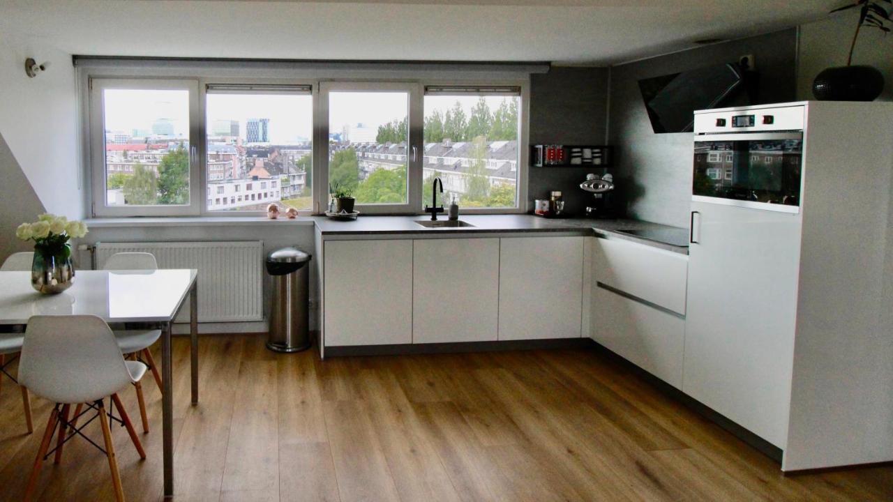 암스테르담 Beautiful Penthouse Near Rai And Centre 아파트 외부 사진